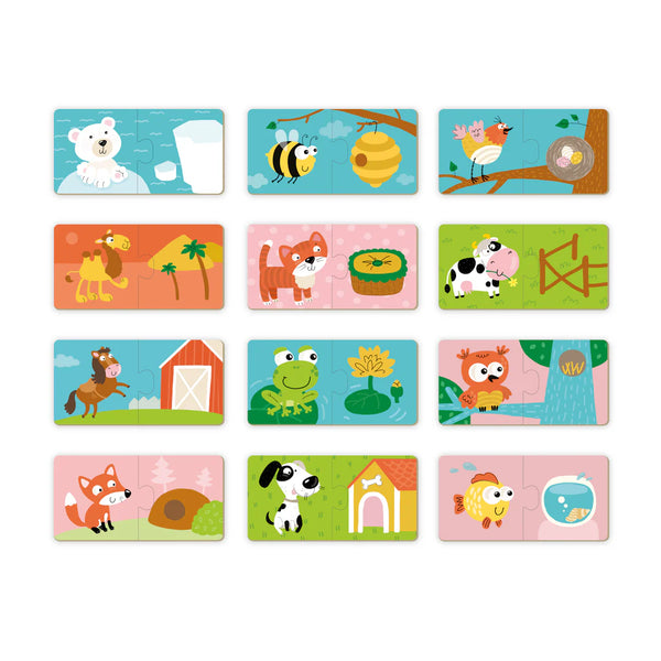 Dodo Puzzle Duo Where Animals Live NSPCC Shop