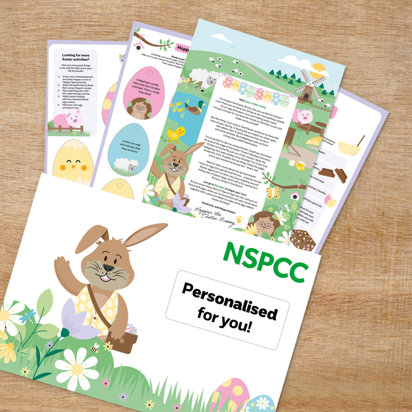 Letter from Hopper the Easter Bunny