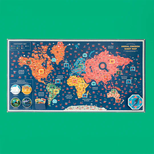 Create an Amazing Animal Kingdom Giant Map NSPCC Shop