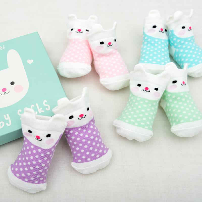 Bonnie the Bunny Baby Socks (four pairs) - NSPCC Shop