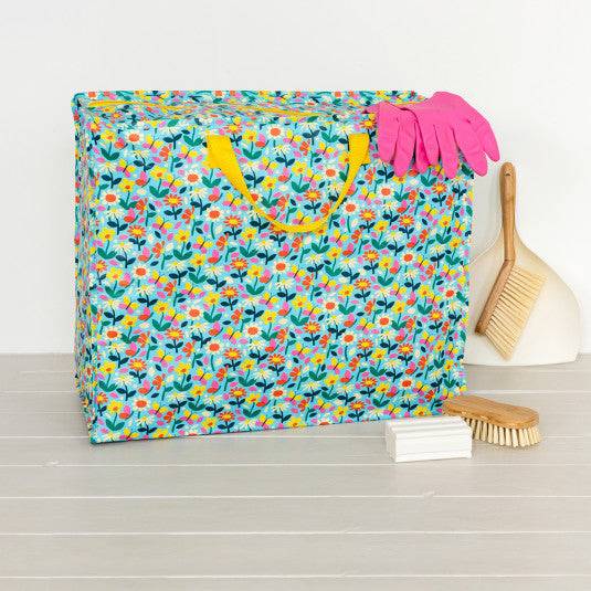 Butterfly Garden Recycled Plastic Jumbo Storage Bag | NSPCC Shop.