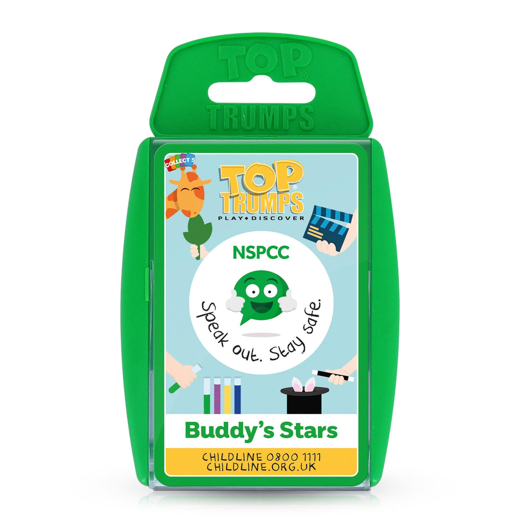 BUDDY Top Trumps cards "Buddy's Stars" | NSPCC Shop.