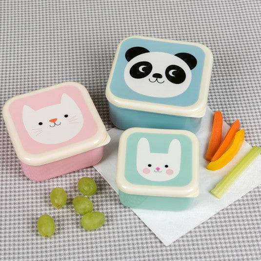 Panda and Friends Snack Boxes (Set Of 3) | NSPCC Shop.