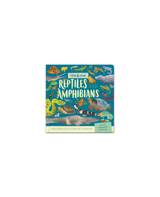 Nature Look And Find Board Book - Reptiles & Amphibians - NSPCC Shop