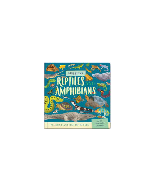 Nature Look And Find Board Book - Reptiles & Amphibians | NSPCC Shop