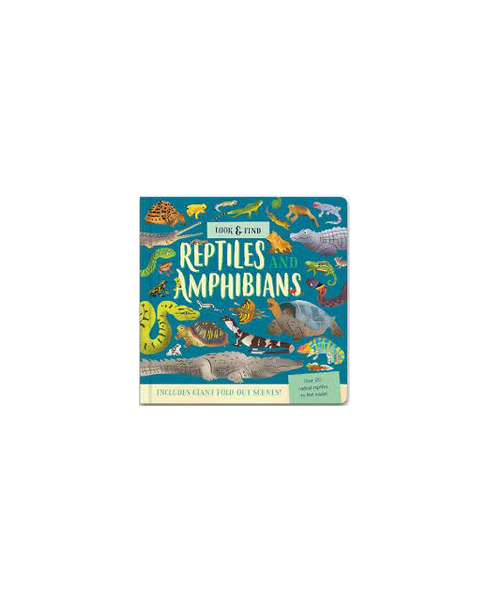 Nature Look And Find Board Book - Reptiles & Amphibians | NSPCC Shop