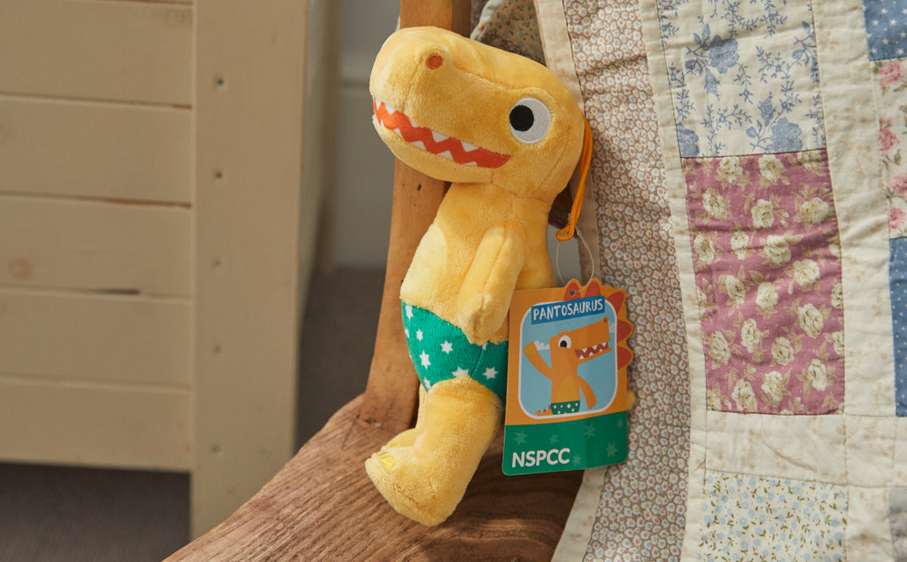 PANTOSAURUS 20cm Plush Toy! New and Exclusive to the NSPCC - NSPCC Shop