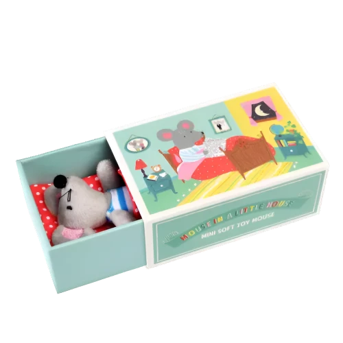 Mouse in a little box - Mouse in a House soft toy