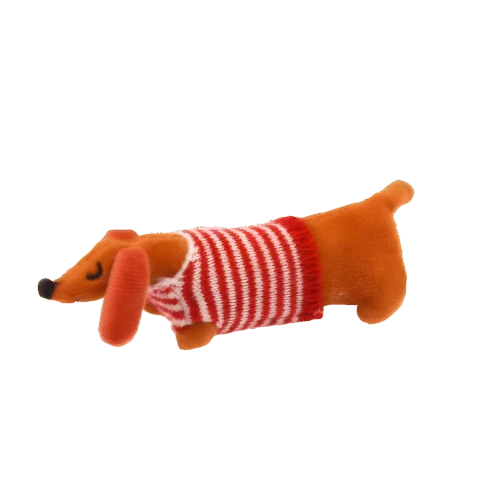 Mini sausage dog in a little box - Sausage Dog soft toy