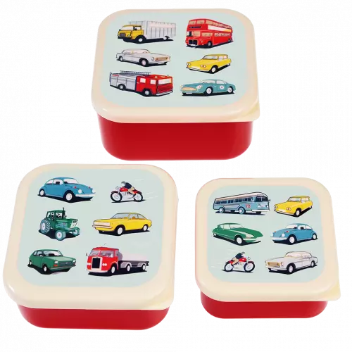 Road Trip Snack Boxes (set Of 3) - NSPCC Shop