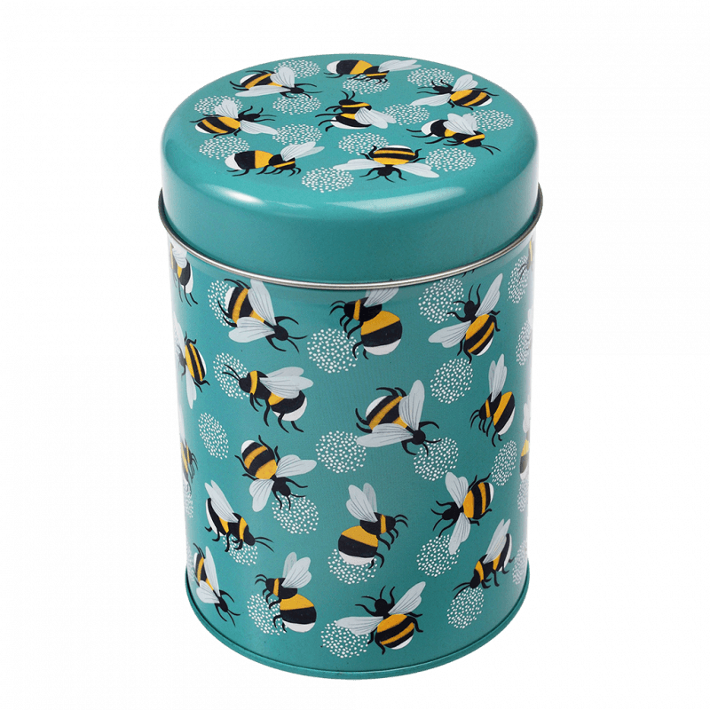 Bumblebee Canister Storage Tin - NSPCC Shop