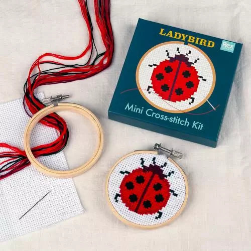 Ladybird Mini cross-stitch kit