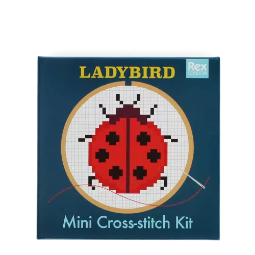 Ladybird Mini cross-stitch kit