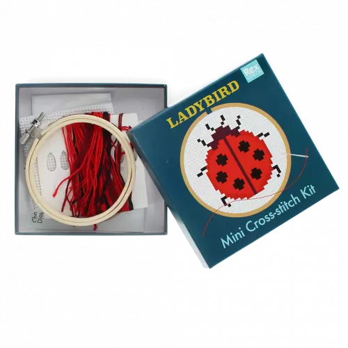 Ladybird Mini cross-stitch kit