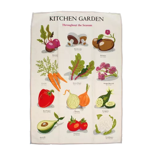 Kitchen Garden Tea Towel