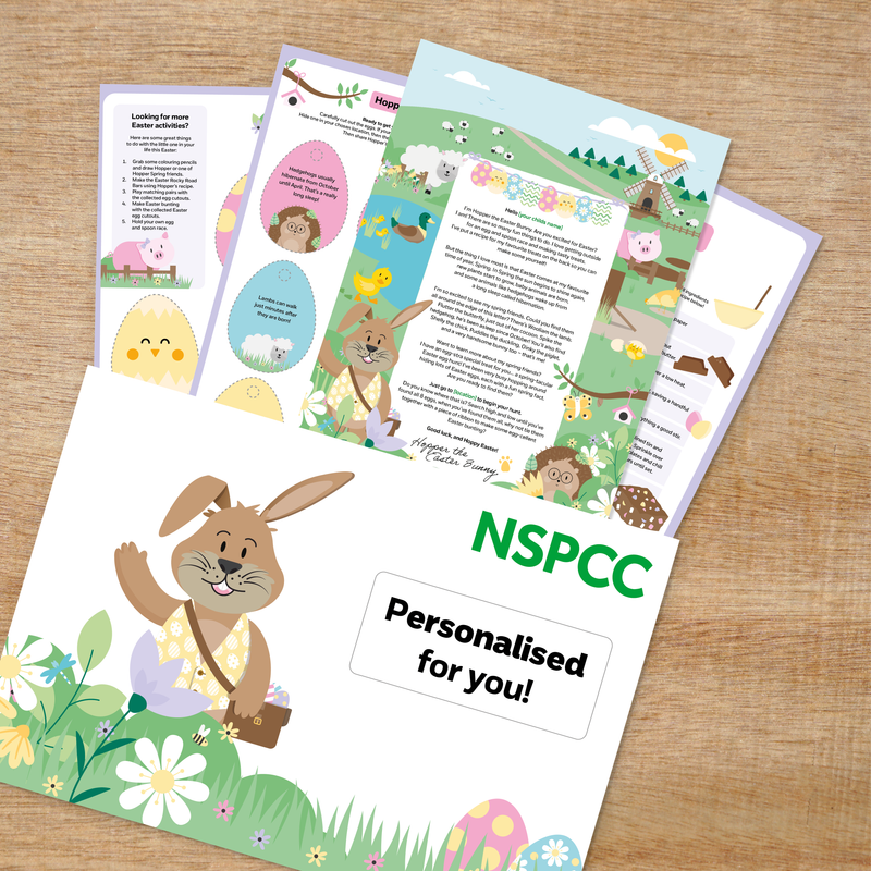 Letter from Hopper the Easter Bunny