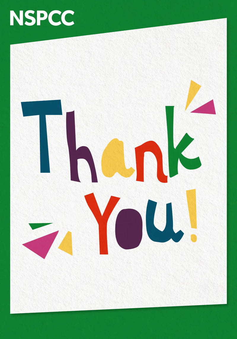 NSPCC eCard - Thank You– NSPCC Shop