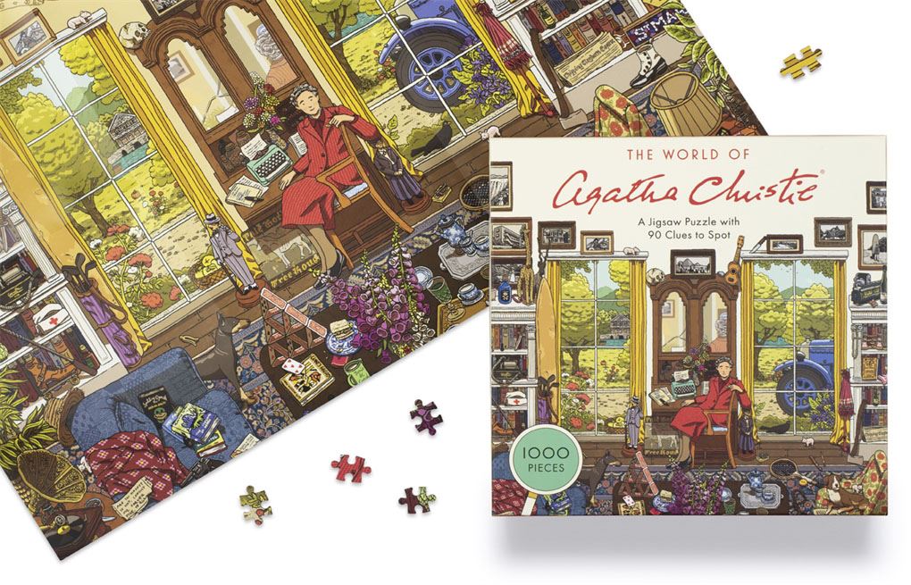 World of Agatha Christie 1000 Piece Jigsaw Puzzle - NSPCC Shop