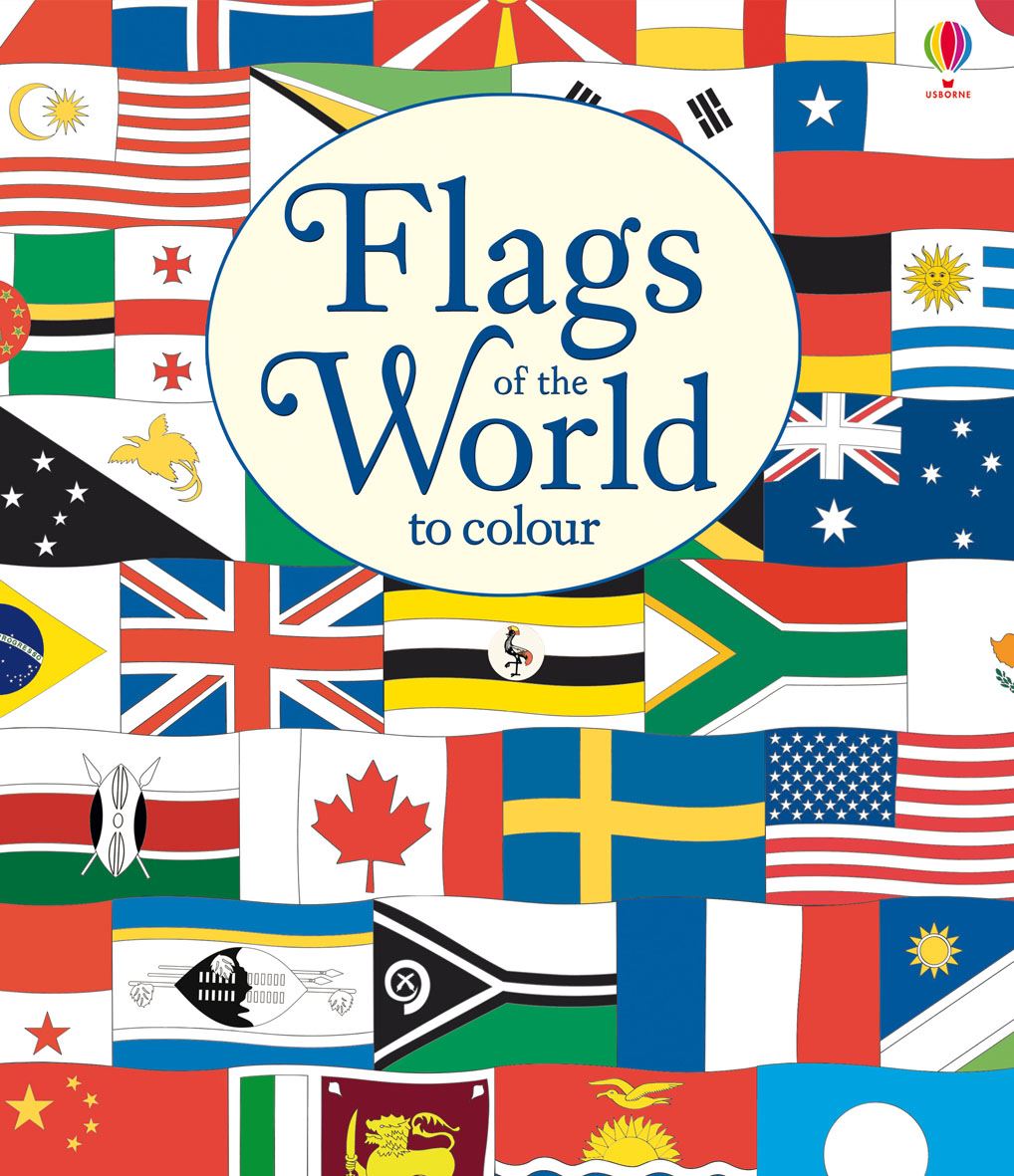 Flags Of The World To Colour - NSPCC Shop