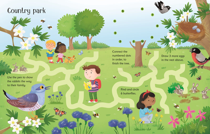 Wipe Clean Nature Activities - NSPCC Shop