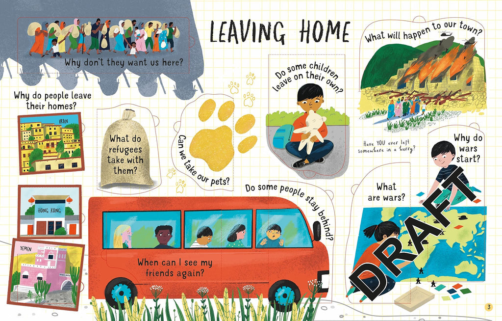 Questions And Answers About Refugees (Lift Flap Book) - NSPCC Shop