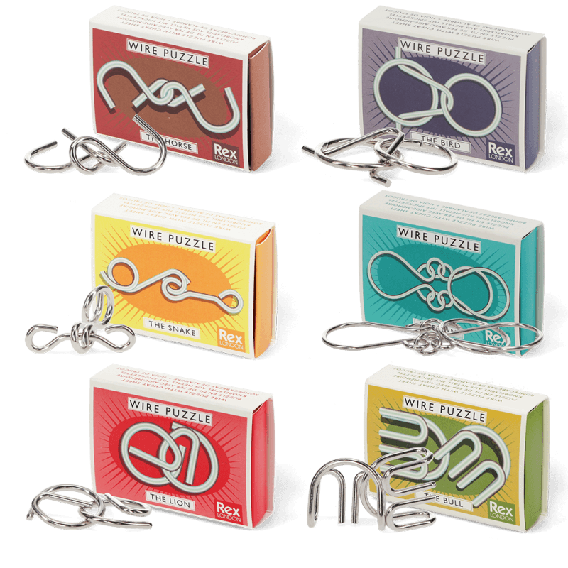 Brain teaser wire puzzle - NSPCC Shop