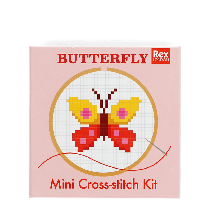 Butterfly mini cross-stitch kit - NSPCC Shop