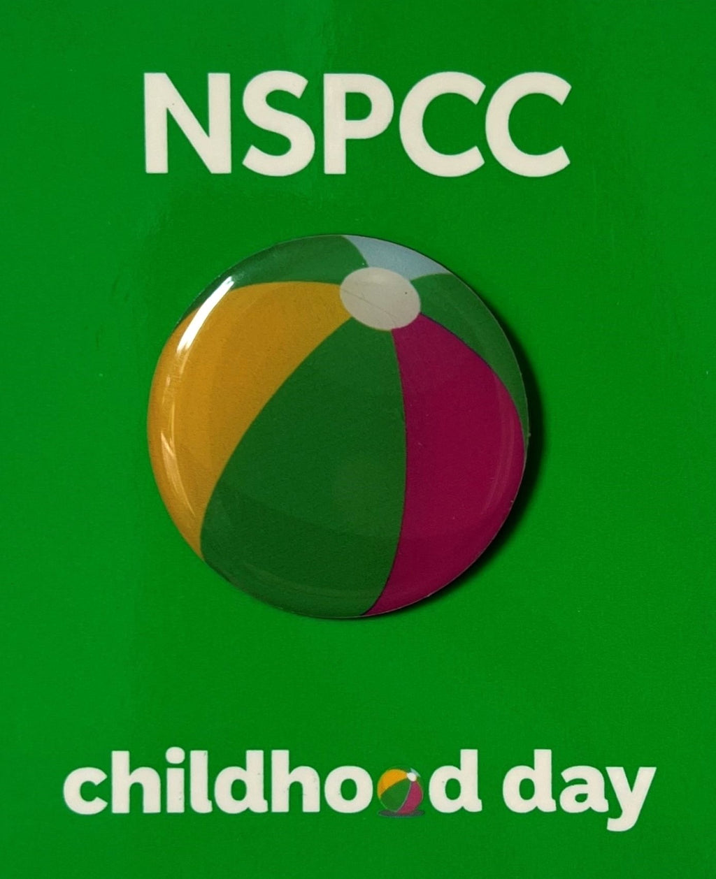 NSPCC Childhood Day Pin Badge