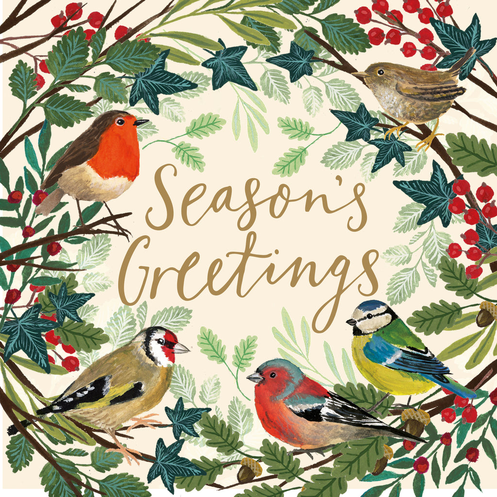 Birds in Branches Charity Christmas Cards (10 pack)