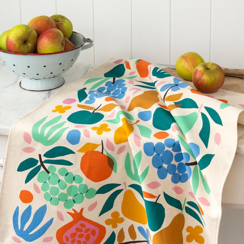 Tea towel - Fruits de Provence - NSPCC Shop