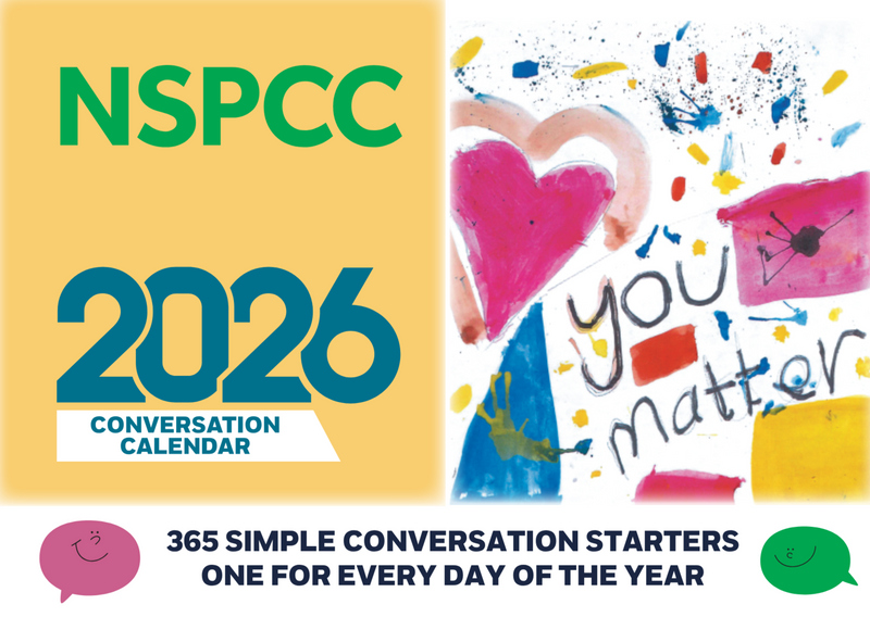 NSPCC Conversation Calendar 2026 - NSPCC Shop