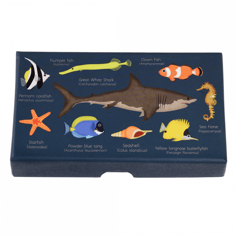 Ocean Animals set of mini stamps - NSPCC Shop