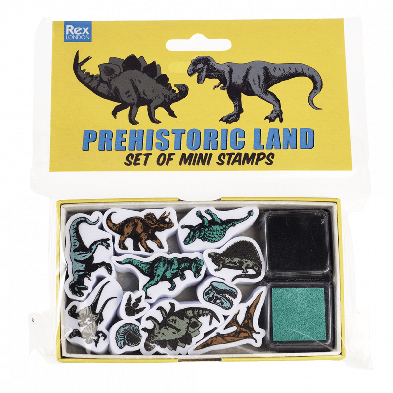 Prehistoric Land set of mini stamps - NSPCC Shop