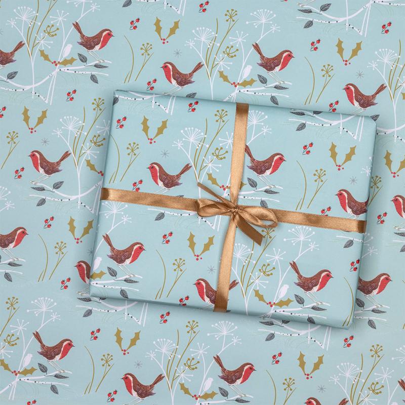Winter Walk wrapping paper sheets - NSPCC Shop