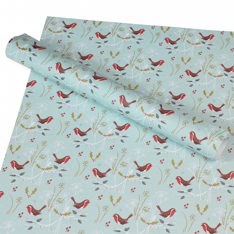Winter Walk wrapping paper sheets - NSPCC Shop