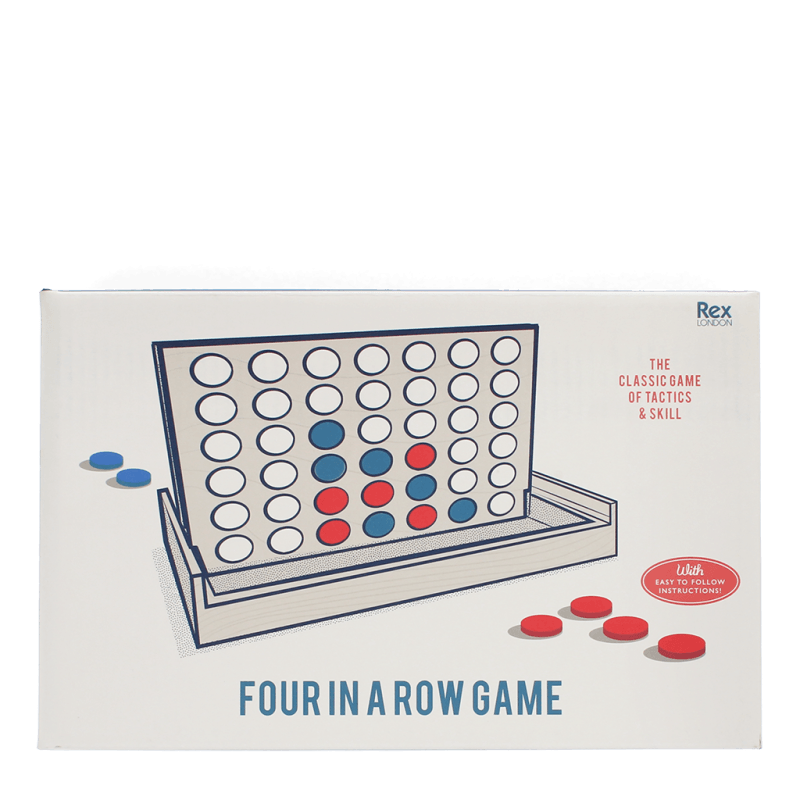 Wooden Four in a Row game - NSPCC Shop