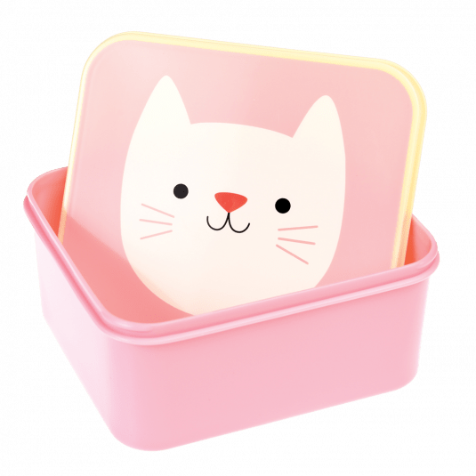 Cat top lunch boxes