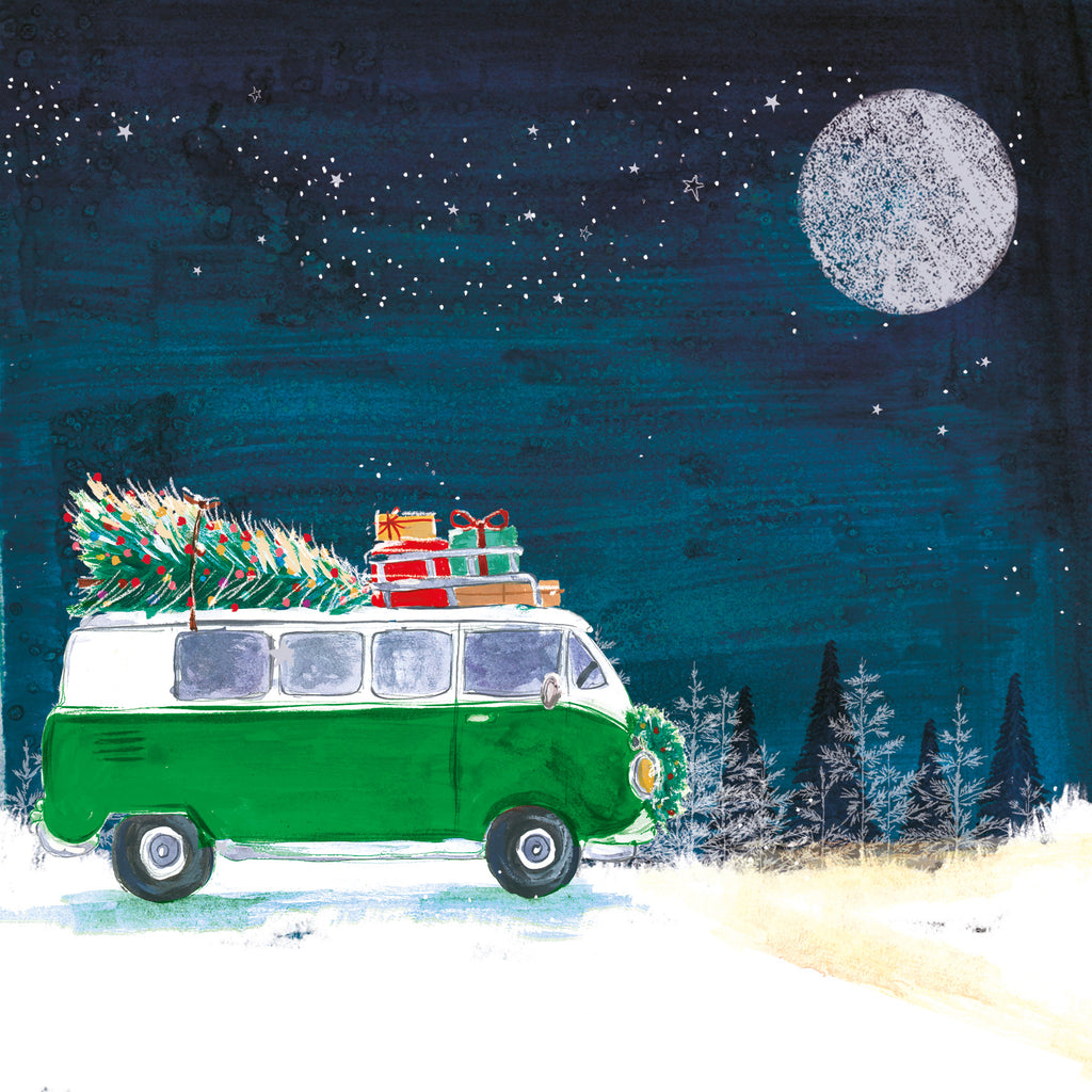 Camper Van NSPCC Christmas Cards (10 pack) - NSPCC Shop