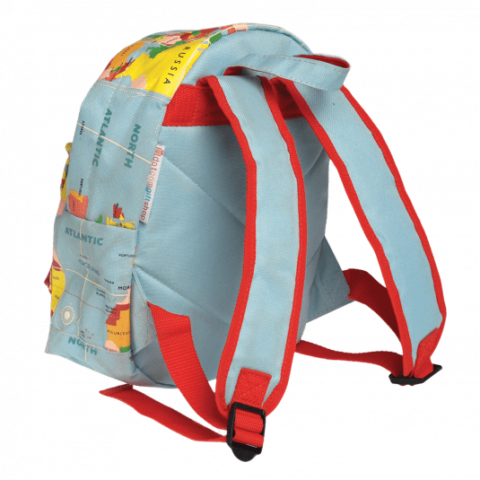 World Map Mini Backpack | NSPCC Shop.
