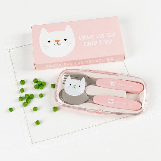 Cat Cutlery Set | NSPCC Shop.