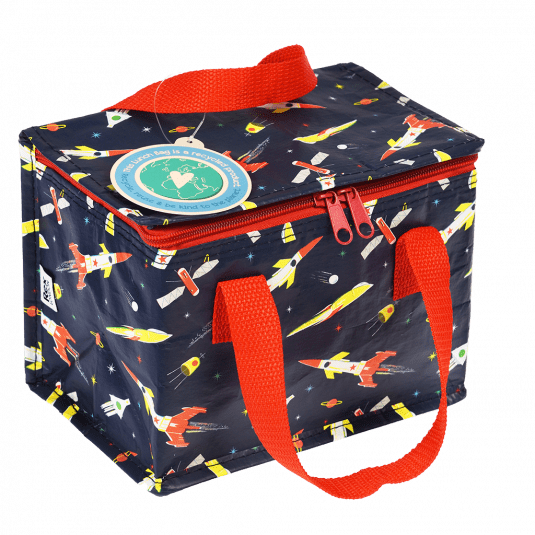 Space Age Rocket Lunch Bag | NSPCC Shop.