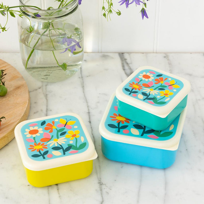 Butterfly Garden Snack Boxes (Set Of 3) - NSPCC Shop