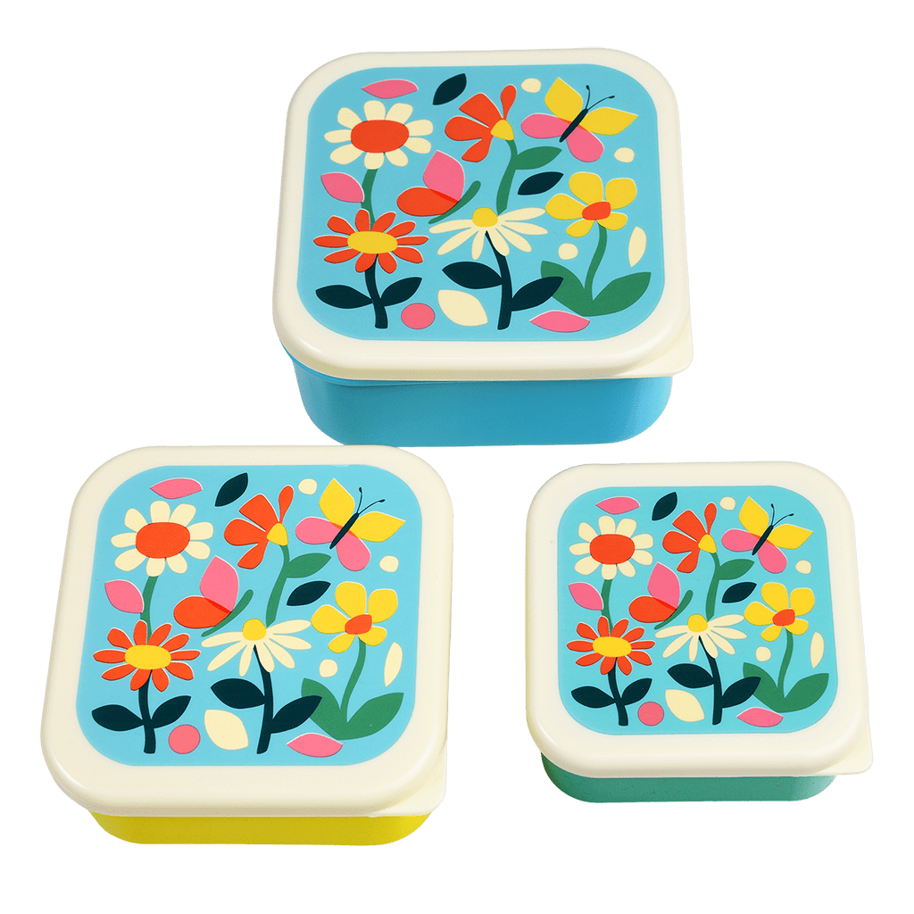 Butterfly Garden Snack Boxes (Set Of 3) - NSPCC Shop