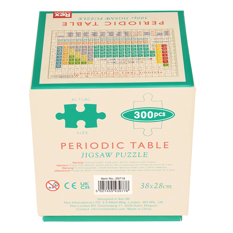 Periodic Table 300 Piece Jigsaw Puzzle - NSPCC Shop