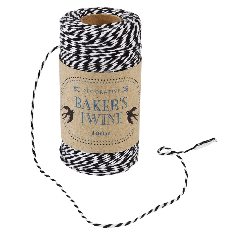 Black And White Baker's Twine - NSPCC Shop