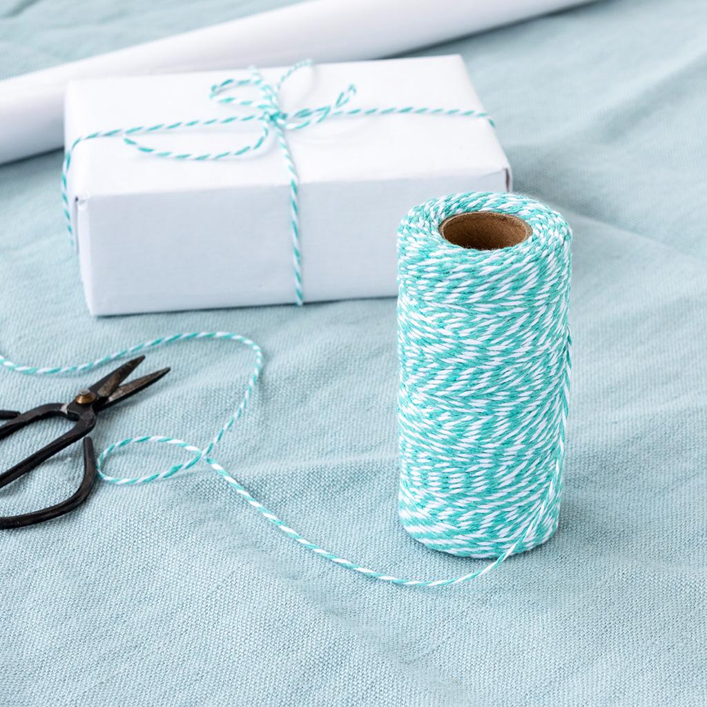 Teal and White Baker's Twine - NSPCC Shop