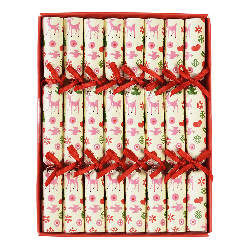 1950's Christmas Mini Tree Decorations (Pack Of 8) - NSPCC Shop