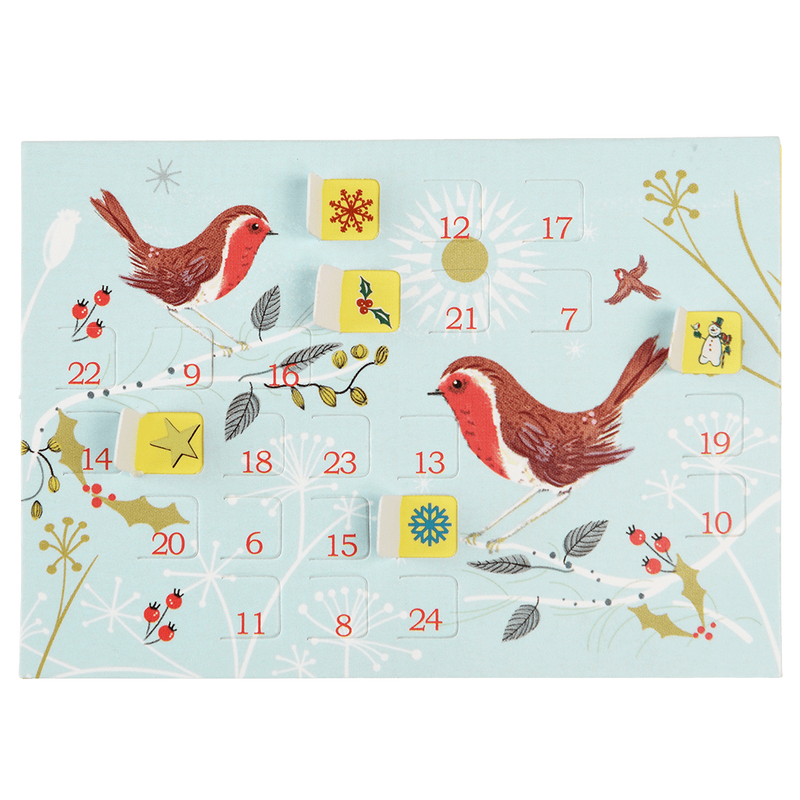 Winter Walk Miniature Christmas Advent Card - NSPCC Shop
