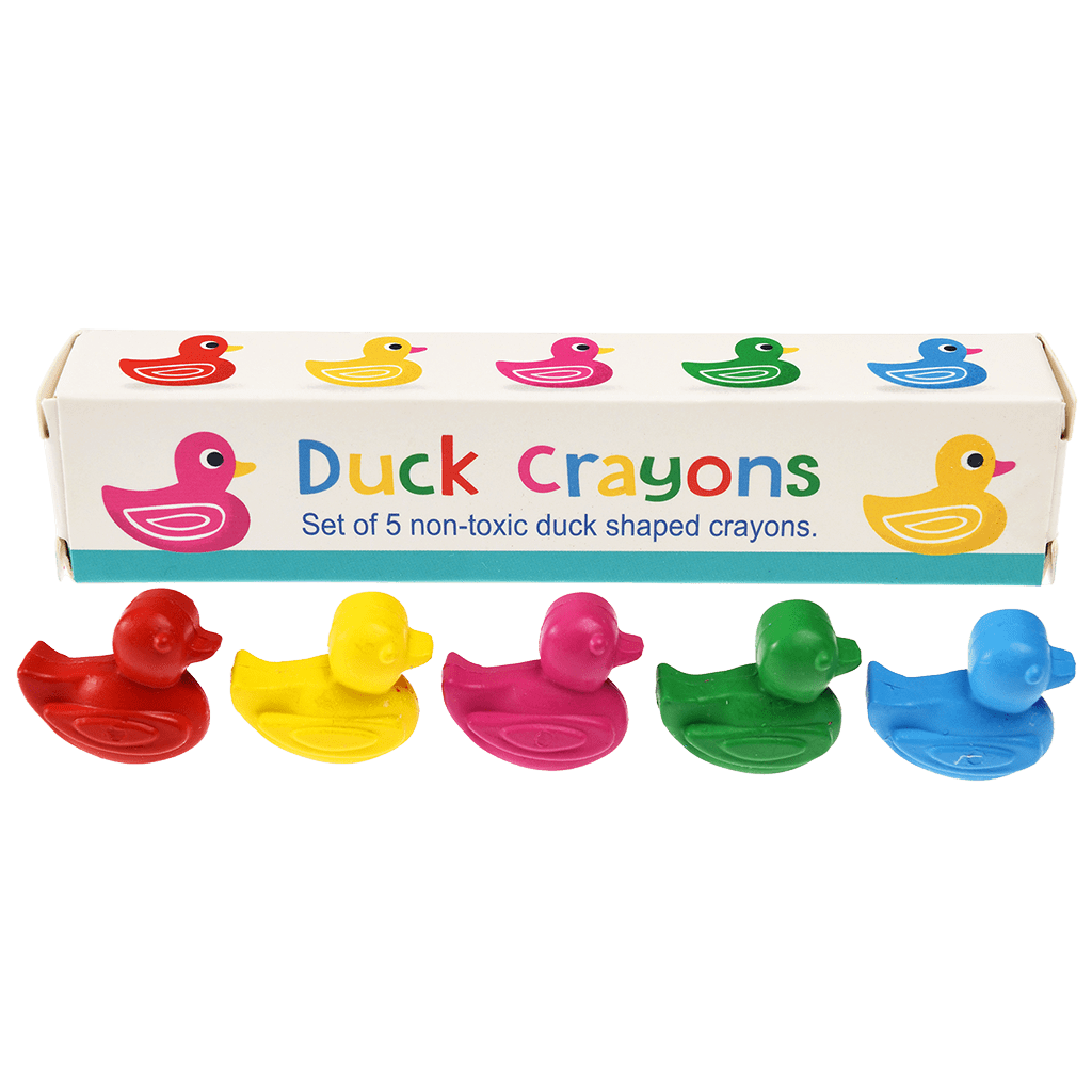 Duck Crayons (Set Of 5) - NSPCC Shop