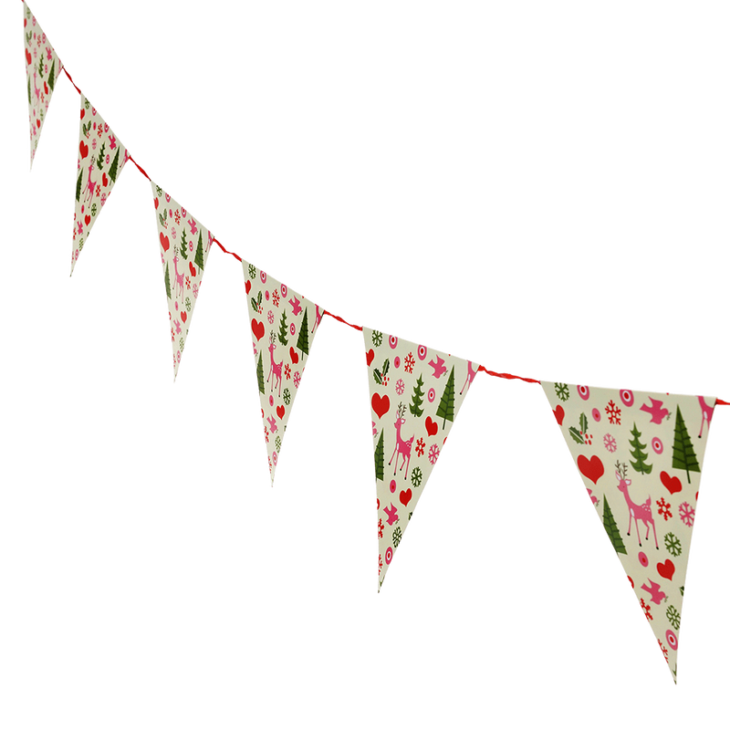 1950's Christmas Paper Bunting - NSPCC Shop